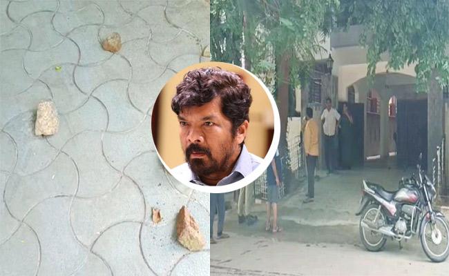 Pawan fans indulge in stone attack on Posani house